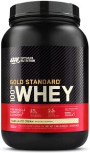 image of Optimum Nutrition Gold Standard 100% Whey Protein Powder