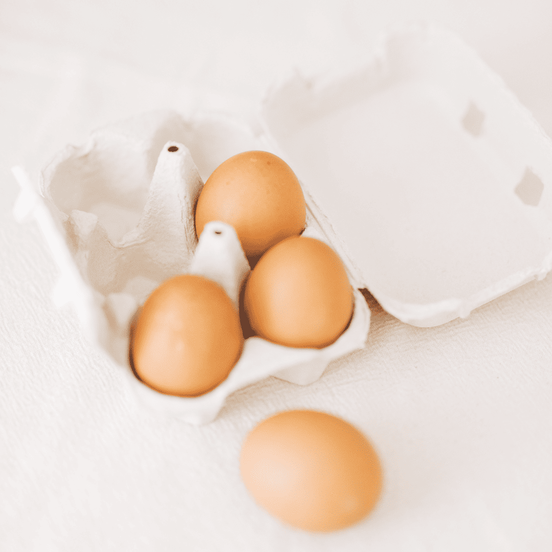 best hormone balancing supplements for weight loss image of four eggs in a carton